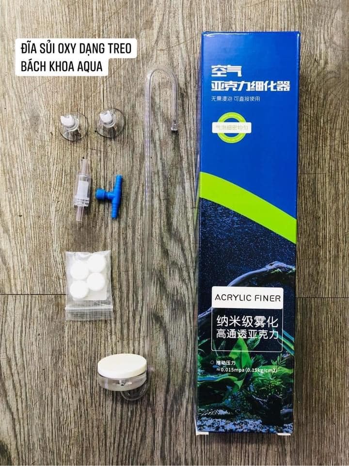 Đĩa sủi Oxy siêu mịn Acrylic dạng treo
